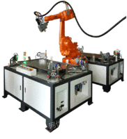 出售焊接机激光焊接机铭镭双工位机器人焊接机