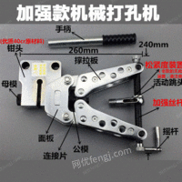 出售CKJ-21机械冲孔机 便携角钢角铁扁钢加工铝铜排开孔工具