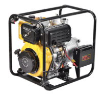 出售伊藤4寸家用电启动柴油机自吸水泵