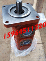 出售济南液压泵佳木斯S100掘进机专用三联齿轮泵