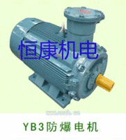 厂家直销YB3三相异步电动机防爆