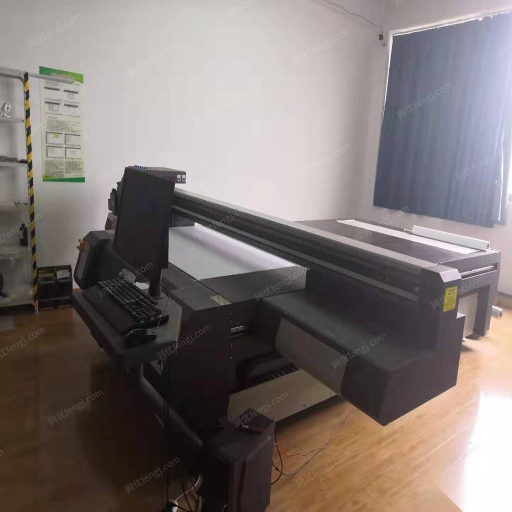 安徽合肥在位转让二手2017年东川m10理光g5喷头7头打印机一台九成新18万.还有一台大族粤铭粤雕刻机2万.