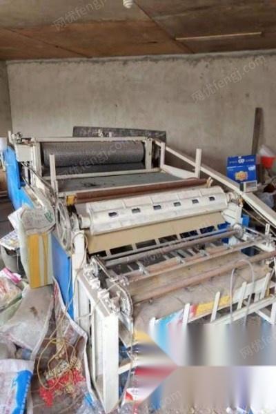 吉林长春厂房到期出售长城牌火纸黄纸造纸机 出售价38000元