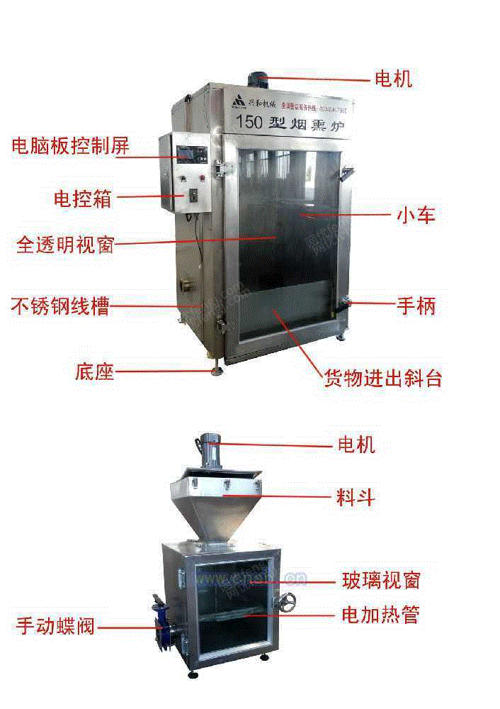 蒸熏炉设备回收