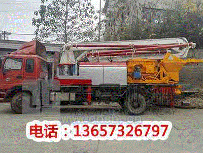 混凝土泵车设备价格
