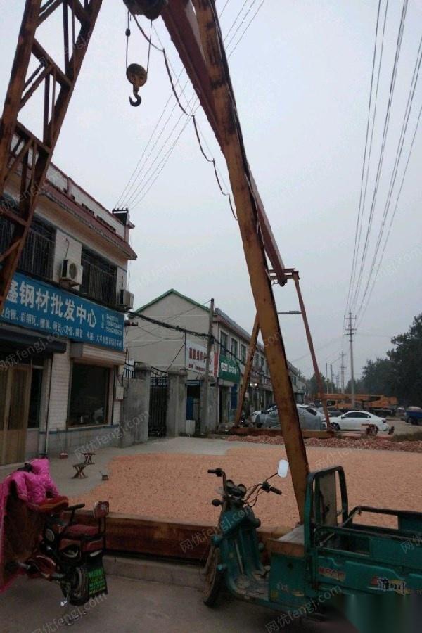 山东济南本人出售二手航吊设备 2.5万元