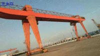 徐州出售2台二手双主梁龙门吊 32（16+16）吨跨度50米