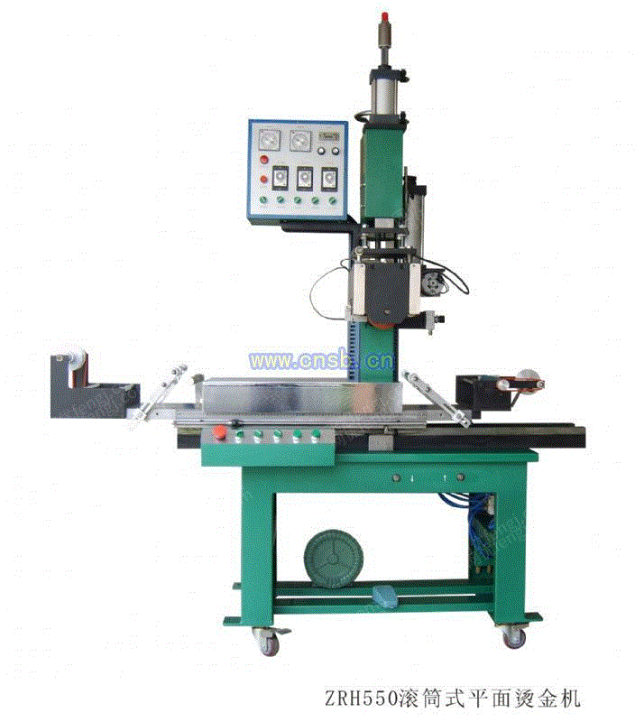 供应zrh-550滚筒式平面烫金机,烫印机 广州源峰