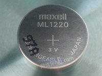 MAXELL纽扣电池ML1220