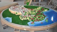 中国地形沙盘模型