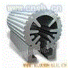 6063/6061电机散热器铝型材