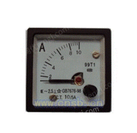 阿普电器指针表99T1-A/48x48mm/现货供应电表