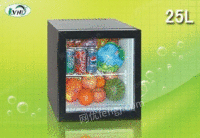 绿菱25升玻璃门电子半导体小冰箱