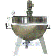 直立式带搅拌夹层锅-上海科劳机械