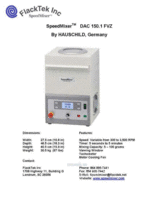 SpeedMixer DAC 150.1 FVZSpeedMixer混合机