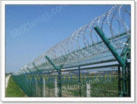 上海护栏网 批发 浸塑机场护栏网