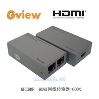 Gview景为GHE60RHDMI网线传输器 60m
