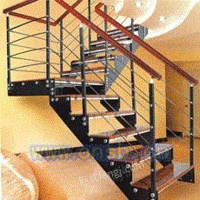 楼梯，钢木楼梯，楼梯配件，木踏板