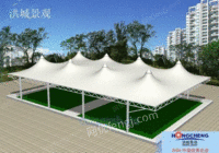 洪城景观设计制作安装膜结构网球场
