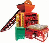 QTJ4-40II型砌块砖机生产
