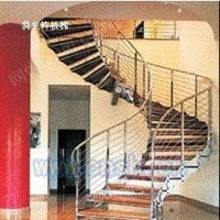 钢木楼梯SL-01双梁楼梯