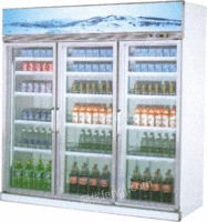 玻璃门饮料展示柜上海玻璃门展示