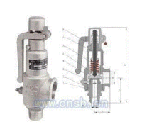 A28W弹簧焊接高压安全阀