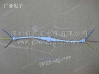广亚专业生产防水公母插头线