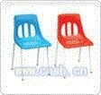 优质塑钢椅、塑胶圆凳、靠背椅
