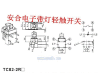 TC02-2R带灯轻触开关