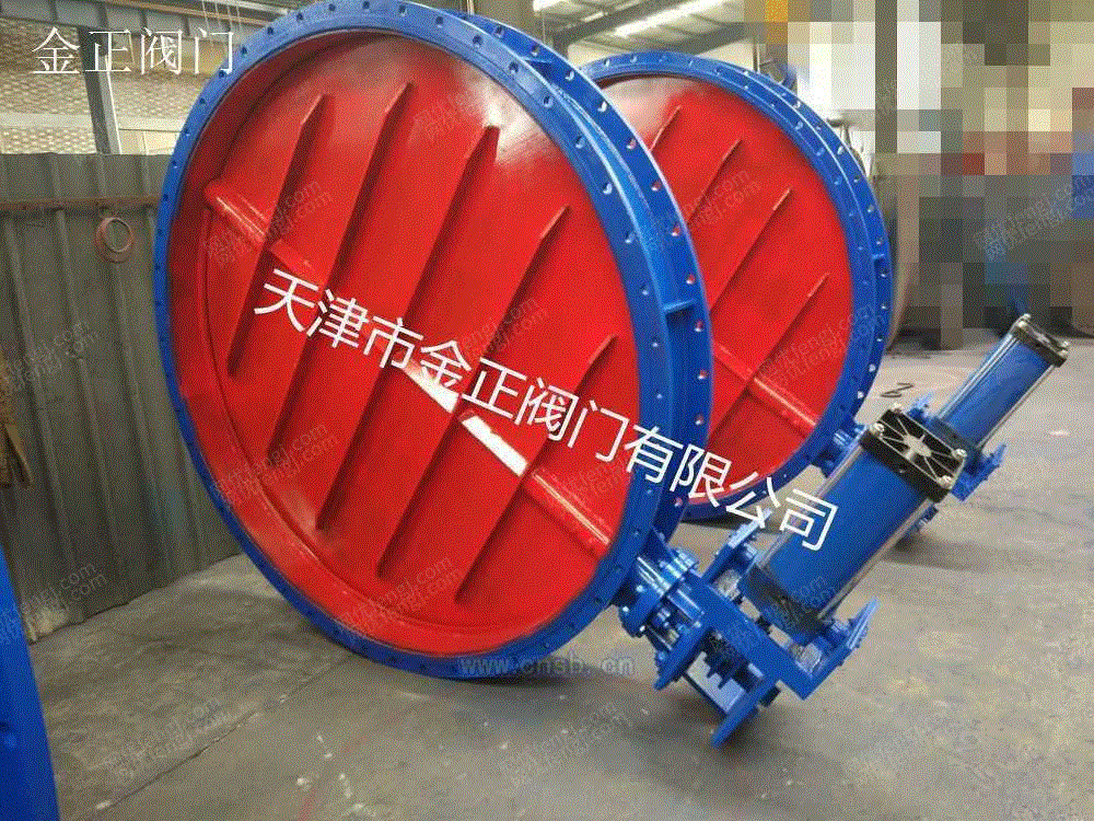 气动法兰通风蝶阀