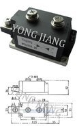 可控硅模块MTC250A-16