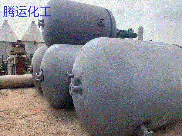 出售二手5立方钛材质反应釜20台 其它化工设备出售