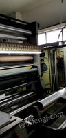 彩印包装厂出售10年1050 9色中速电脑无轴凹版印刷机1台,600冷切制袋机1台,低价勿扰,价格合适卖,有图片