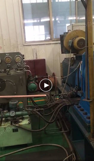 有色金属公司处理日月350连续铜挤压机1台，还在用，09年买的　厂在三门峡