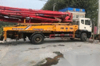 安徽亳州转让急售农建37米泵车