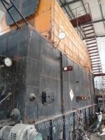 内蒙古乌兰察布出售一台20吨燃生物质锅炉八成新