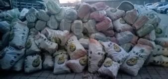 吉林长春出售400袋适合修路，地基用红砖水泥废料