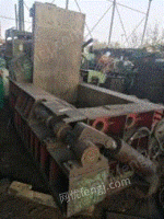 江西赣州公司更换大吨位的这台江阴125吨金属打包机有需要的处理了