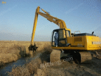 供应修河堤现代275挖掘机18米二段式加长大小臂
