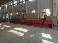 江苏无锡废铁价处理一台12米跨度10吨吨行车大梁。2台5吨快慢速的葫
