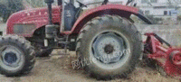 安徽宿州大型农用拖拉机带新式旋耕机出售