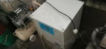 广东深圳二手闲置雕刻机,激光机工业冷水机+小空压机出售