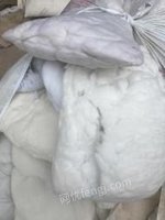 四川达州出售旧枕头棉，丝棉，太空棉