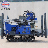供应山东鲁探 HBZ-1 履带式环钻车  橡胶履带式工程勘察钻机 方便移动