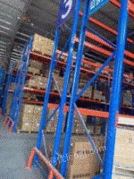 山东青岛二手货架板材货架重型仓库货架钢平台服装货架云仓出售