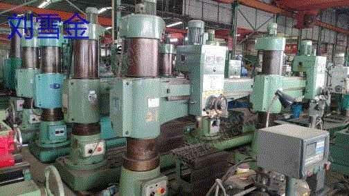 Sell multiple sets of radial drilling machines (long-term available)