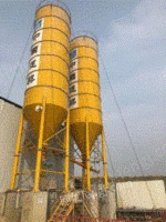 安徽合肥散装水泥罐100吨 搅拌站设备出售