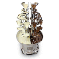 供应JMPOSNER SQ4 2COLOR CASCADE 瀑布式巧克力喷泉