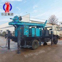 供应CJC-300车载式气动水井钻机 气动钻井 大型打井设备